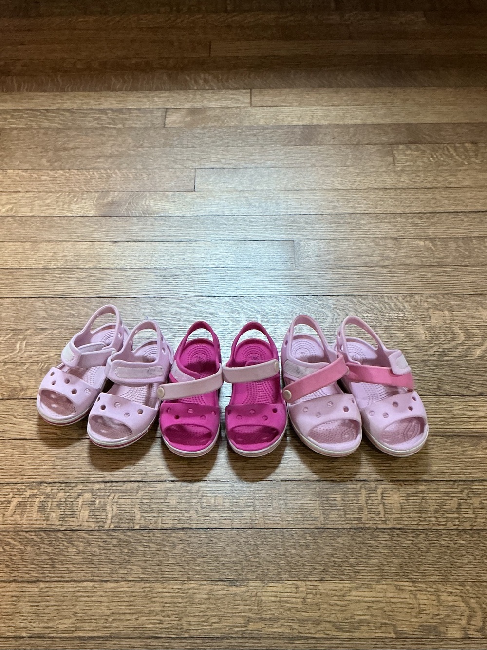 Crocs sandal lot -READ